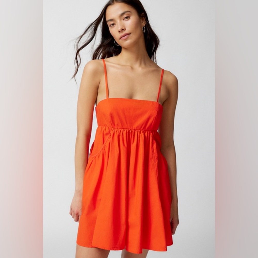Urban Outfitters Poplin Mini Dress